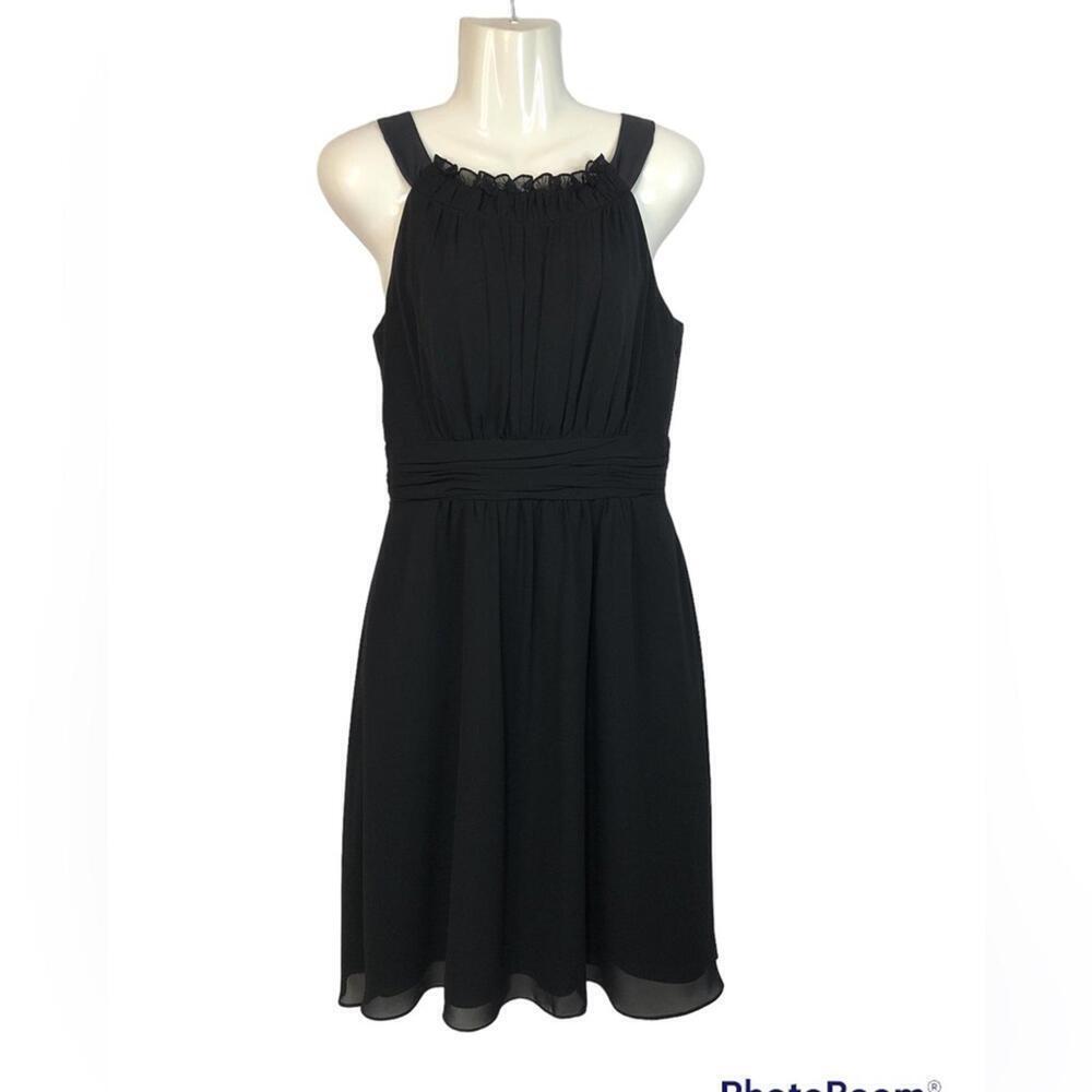 Alfred Angelo Women’s occasion dress bateau neckline ruffled neckline